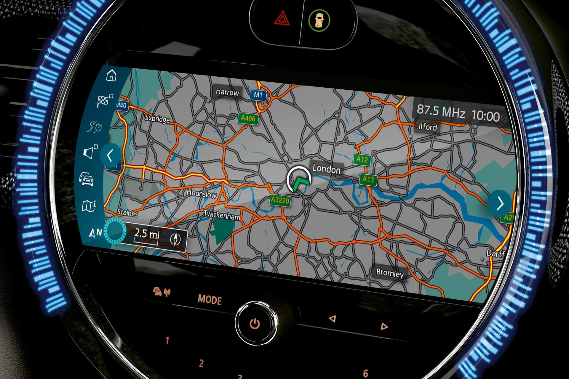 mini connected - navigation system